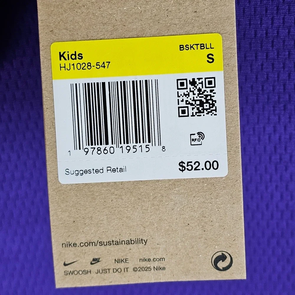 Nike Kobe Bryant Mamba Kids' Therma-FIT Pullover Hoodie HJ1028-547‎ Size Small